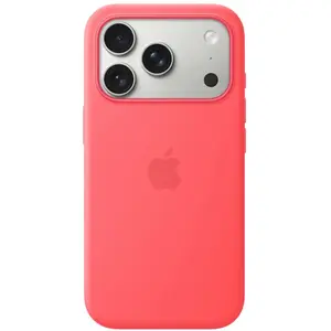 Comparateur de prix : Coque en silicone avec MagSafe Apple Rose Goyave pour iPhone 17 Pro