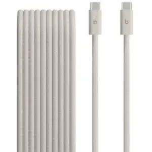 Câble USB-C à USB-C Beats 240W Tressé 3m Gris Orage