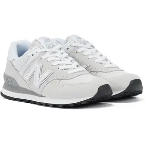 Comparateur de prix : Chaussures New Balance 574 v2 Evergreen gris blanc femme - 36
