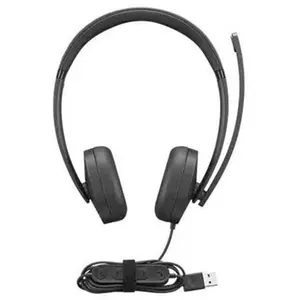 Comparateur de prix : Non communiqué Lenovo Gen 2 - Micro-casque - sur-oreille - filaire - USB-A - noir