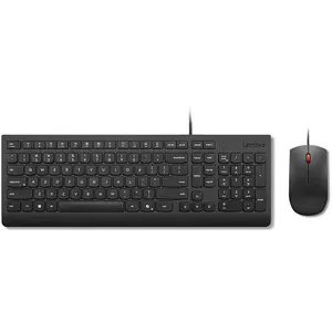 Comparateur de prix : Lenovo Essential Wired Combo - Ensemble clavier et souris - USB - AZER...
