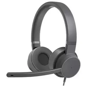 Lenovo Go Wired GXD1C99243 Casque ANC Gris tempête pas cher