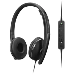 Lenovo 4XD1M45627 cuffia e auricolare Cablato A Padiglione USB tipo-C Nero pas cher