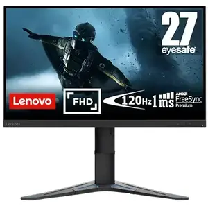 Lenovo G27e-20 27" LED FullHD 120 Hz FreeSync Premium pas cher