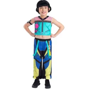 Comparateur de prix : Kpop Demon Hunters - Deguisement Zoey Taille S Pour Enfant