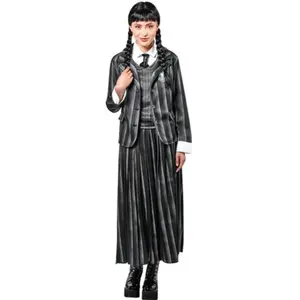 Rubies Déguisement uniforme scolaire Mercredi Addams femme pas cher