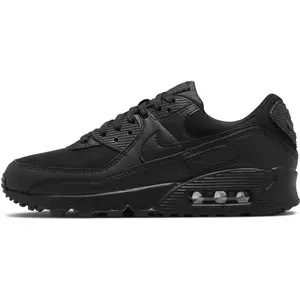 Comparateur de prix : Nike Femme WMNS Air Max 90 Sneaker, Black/Black-Black-Black, 43 EU