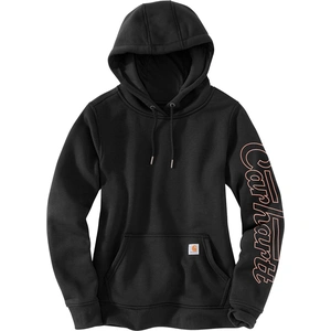 Carhartt Relaxed Fit Rain Defender Graphic Sweat à Capuche pour Dames (Black,S) pas cher