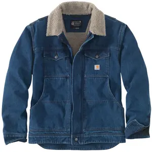 Comparateur de prix : Veste Denim Sherpa relaxed fit bleu TXL - CARHARTT - S1105478H87XL
