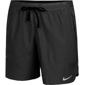 Nike Shorts M NK DF Stride 7In BF Shrt, Black/Black/Reflective Silv, DM4761-010, M pas cher