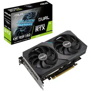 ASUS Dual -RTX3060-O12G-V2 NVIDIA GeForce RTX 3060 12 Go GDDR6 pas cher