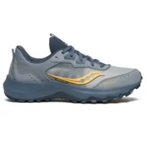 Saucony Aura TR Gore-Tex W Chaussures de sport femme Gris/argent 38.5 pas cher