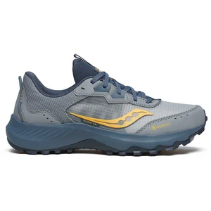 Saucony Aura TR Gore-Tex W Chaussures de sport femme Gris/argent 42 pas cher