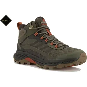 Merrell Speed Strike 2 Mid Gore-Tex Chaussures homme Kaki 44 pas cher