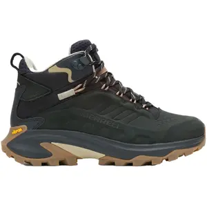 Merrell Femme Moab Speed 2 LTR Mid WP Chaussures, black, 38.5 pas cher