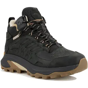 Merrell MOAB Speed 2 LTR Mid WP W Chaussures de sport femme déstockage Noir 40.5 pas cher