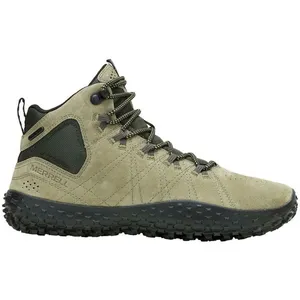 Merrell Mixte Wrapt Mid WP Fashion Boot, Green, 44 EU pas cher