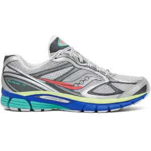 Baskets Saucony Progrid Guide 7 Argenté 40 S101493-1014 pas cher