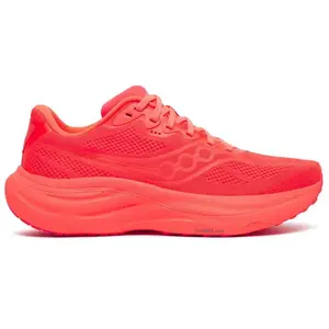 Chaussures Saucony Ride 19 rouge corail femme - 37 pas cher