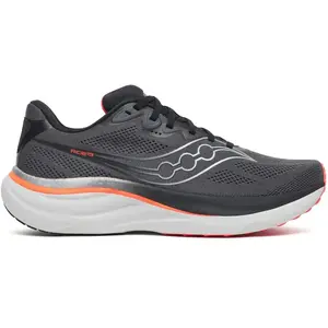 Chaussures de running SAUCONY RIDE 19 (CARBON/BLACK) Homme pas cher