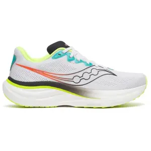 Chaussures Saucony Ride 19 Blanc Jaune AW26, Taille 40,5 - EUR pas cher