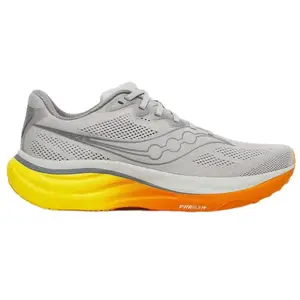 Chaussures Saucony Ride 19 gris jaune orange - 40 pas cher