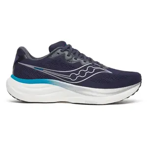 Chaussures Saucony Ride 19 bleu marine gris blanc - 47 pas cher