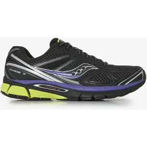 Comparateur de prix : Baskets Saucony Originals ProGrid Guide 7 noir violet jaune - 41