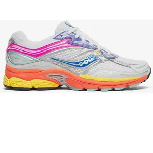 Baskets Saucony Originals ProGrid Omni 9 blanc orange jaune - 45 pas cher