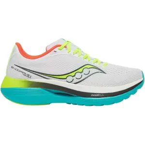 Saucony Baskets Endorphin pour homme, Blanc/mutant, 40.5 EU pas cher