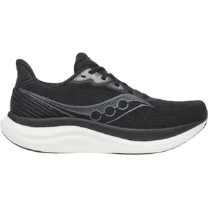 Chaussures Saucony Triumph 23 Noir Blanc AW25, Taille 43 - EUR pas cher