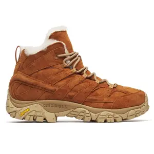 Merrell - Moab 2 Decon Mid Cozy Luxe - Orange - Taille 37 M pas cher