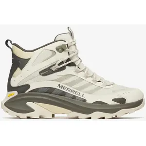 Bottes Merrell Moab Speed 2 Mid GORE-TEX blanc beige vert olive - 43.5 pas cher