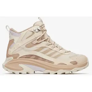 Merrell - Moab Speed 2 Mid GORE-TEX® Wide Width - Cream - Taille 39 W pas cher