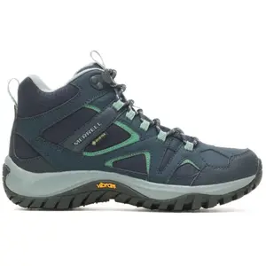 Merrell Bryce Radius Mid GTX - Chaussures randonnée femme Navy / Jade ... pas cher