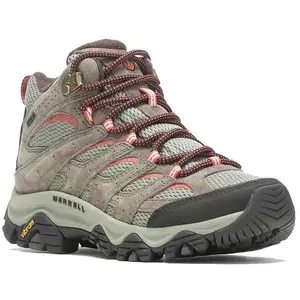 Chaussures Merrell Moab 3 Mid GORE-TEX marron corde vert clair femme - 38 pas cher