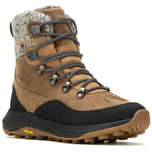 Comparateur de prix : Merrell Femme Siren 4 Thermo Zip Mid WP Botte de randonnée, Tabac, 37.5 EU