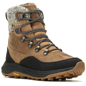 Merrell Femme Siren 4 Thermo Zip Mid WP Botte de randonnée, Tabac, 38 EU pas cher