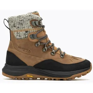 Comparateur de prix : Merrell Femme Siren 4 Thermo Zip Mid WP Botte de randonnée, Tabac, 38.5 EU