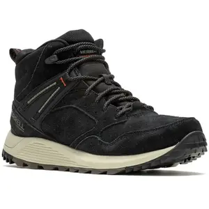 Merrell Wildwood Mid LTR WP - Chaussures randonnée homme Black 43.5 pas cher