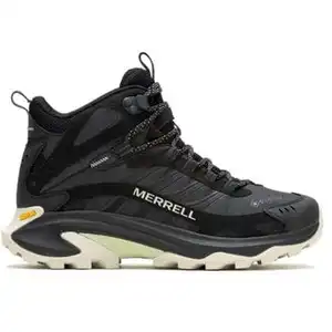 Merrell - Women's Moab Speed 2 Mid GTX - Chaussures de randonnée taille 39, noir pas cher