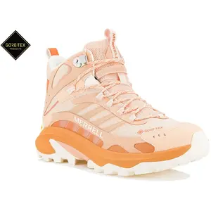 Chaussures de Randonnée Femme Merrell Moab Speed 2 Mid Gore-Tex Rose pas cher