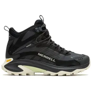 Merrell - Moab Speed 2 Mid GORE-TEX® Wide Width - Noir - Taille 42.5 W pas cher