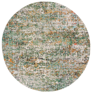 Safavieh Tapis vertturquoisemulticolore 152 x 152 cm pas cher