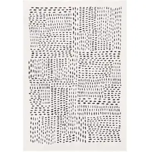 Safavieh Melody Collection Tapis moderne à poils courts pour salon, sa... pas cher