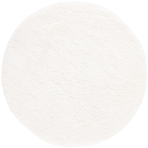 Safavieh Tapis polyester ivory 122 x 122 cm pas cher