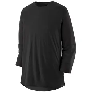 Patagonia Merino Blend 3/4 Sleeve Long Sleeve Jersey noir M pas cher