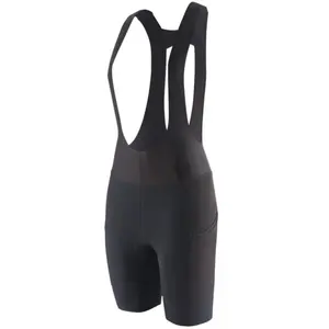 Comparateur de prix : Cuissard court a bretelles femme patagonia dirt roamer liner noir