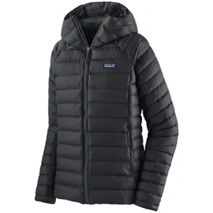Comparateur de prix : Patagonia Down Sweater Hoody - Doudoune femme Black S