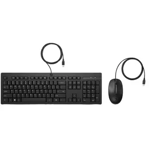 HP Ensemble combiné clavier et souris filaires 225 286J4AA#ABF pas cher